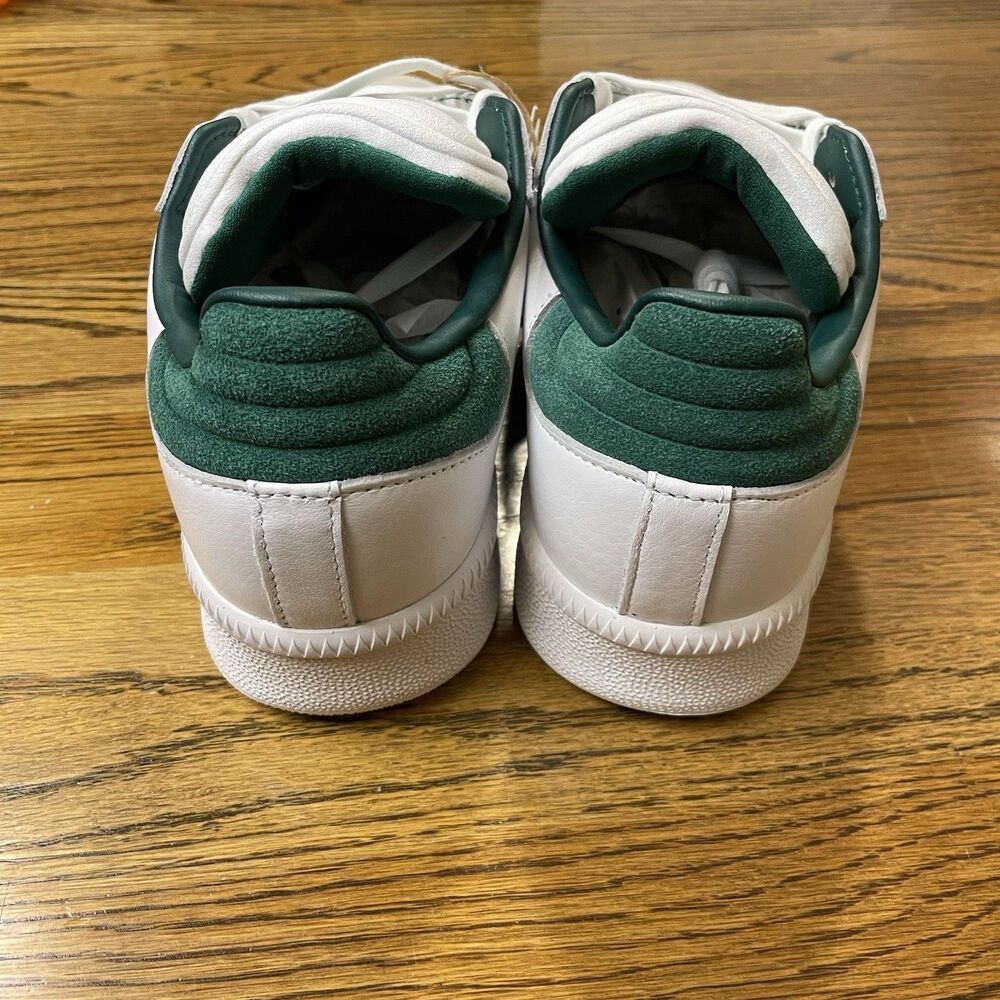 Women’s Size 7 7.5 8 8.5 ADIDAS SAMBA XLG White Green Leather Shoes NEW Athletic - Picture 5 of 6